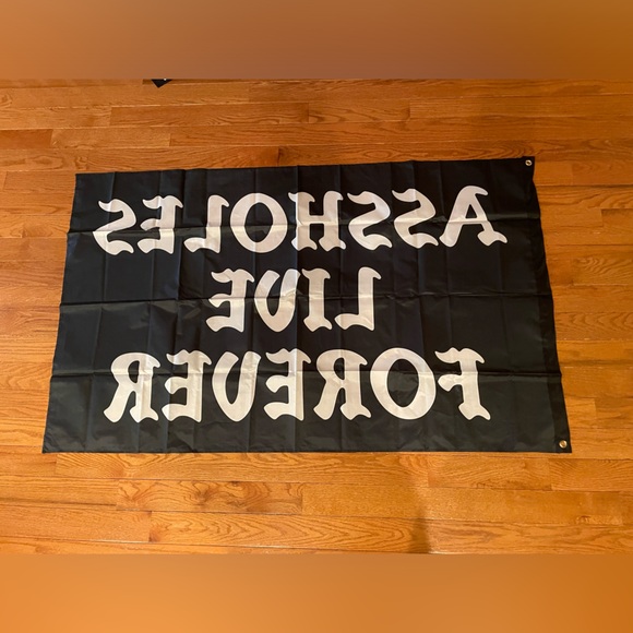 Assholes Live Forever Flag - Picture 4 of 4